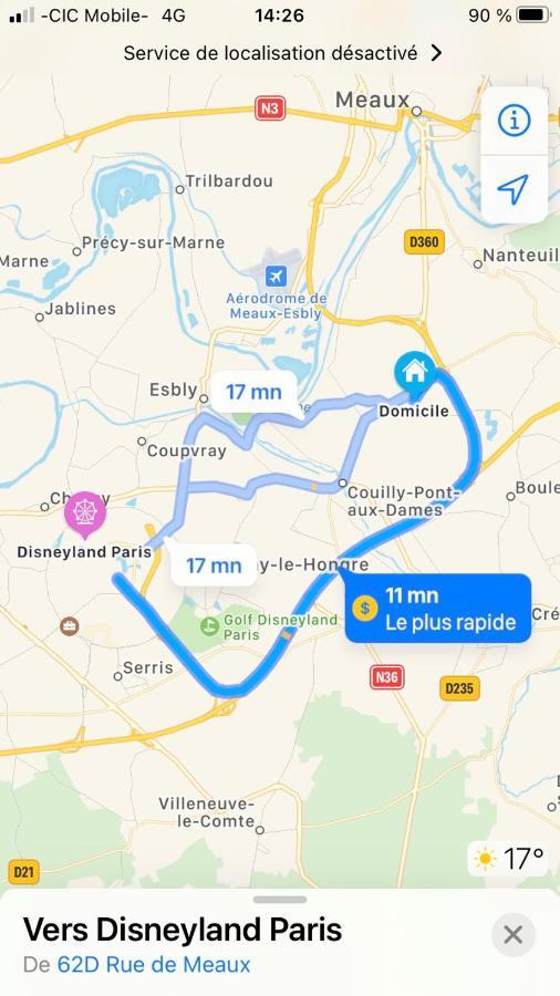 Cocon Familial Proche Disneyland Paris Quincy-Voisins المظهر الخارجي الصورة